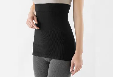 おやすみリラクエスコットンシルク腹巻